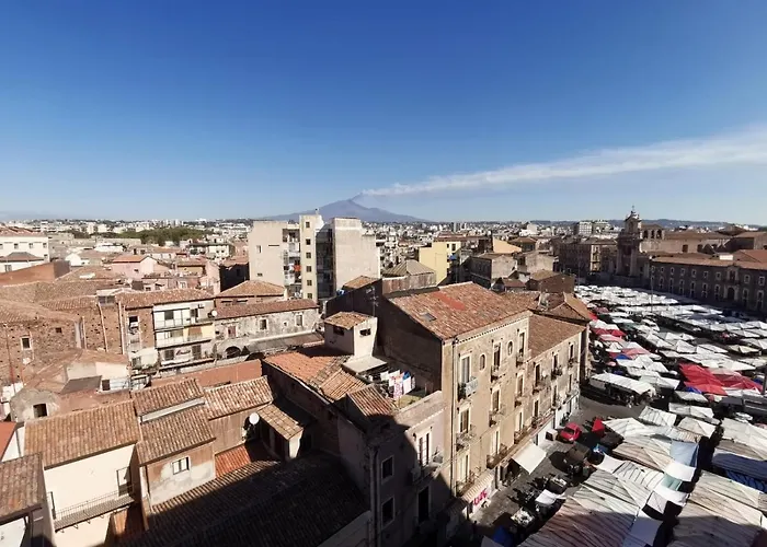 Lägenhet Etna Accogliente Nel Cuore Di Catania