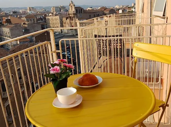 Lägenhet Etna Accogliente Nel Cuore Di